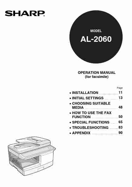 Sharp Fax Machine AL-2060-page_pdf